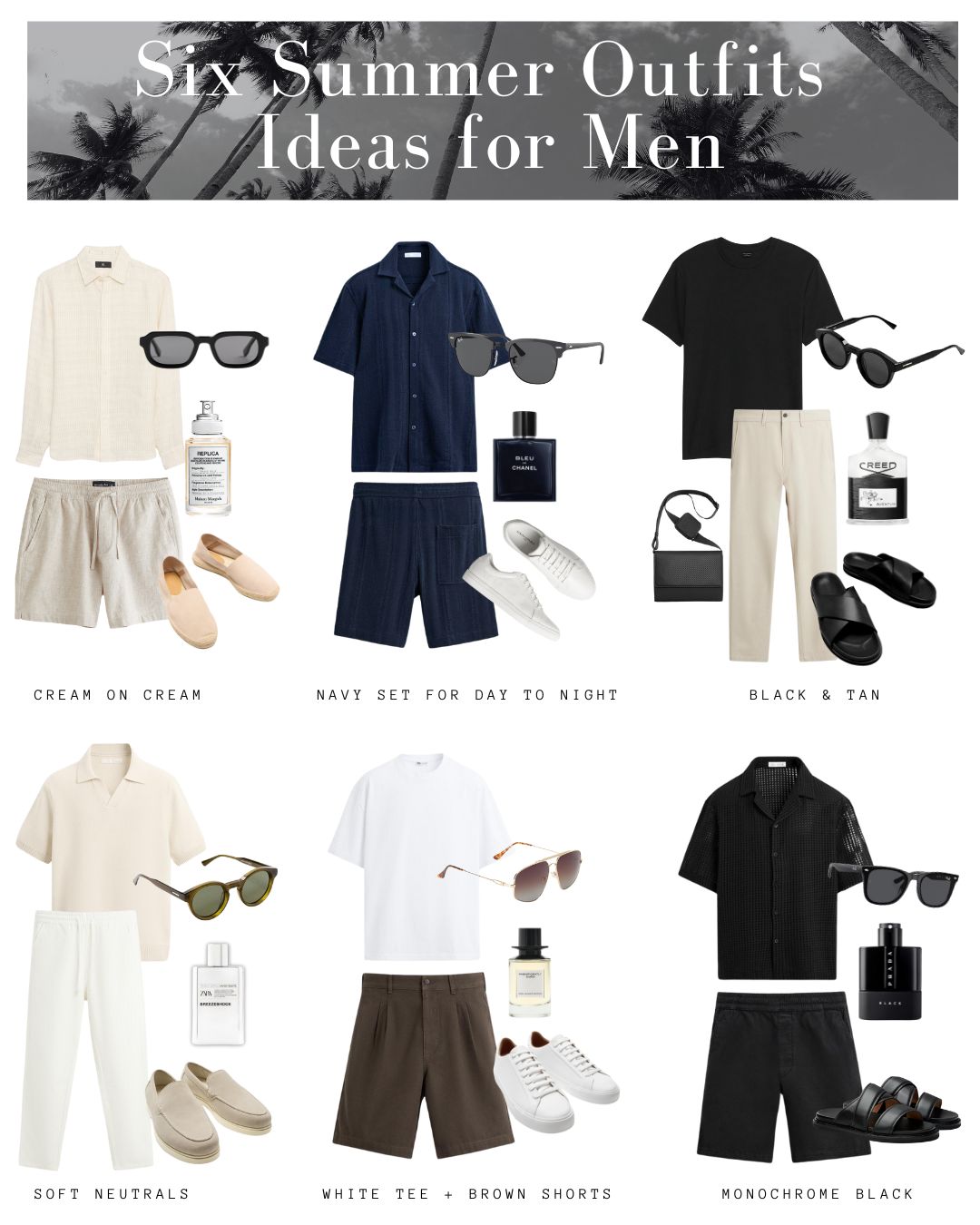 mens black and white outfit ideas